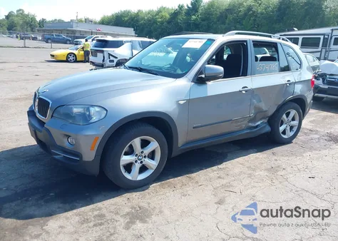 2008 BMW X5 3.0Si z USA, uszkodzony, nr VIN 5UXFE435X8L026883